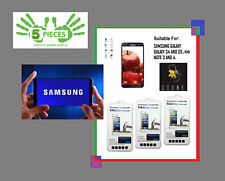 5X SAMSUNG S4 S5 S6, NOTE 3 & 4. PROTETOR DE TELA DE VIDRO TEMPERADO ESTILO GORILA. comprar usado  Enviando para Brazil