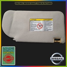 Viseira solar lateral esquerda para motorista Nissan Sentra 2000-2006 tecido cinza comprar usado  Enviando para Brazil