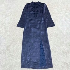 USADO EXCELENTE ESTADO, RARO VESTIDO LONGO GIVENCHY, BORDADO, ESTILO CHINÊS comprar usado  Enviando para Brazil