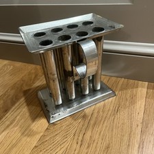 Molde de vela cônico vintage 8 tubos 6” metal, usado comprar usado  Enviando para Brazil