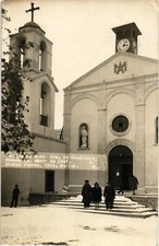 Cartão postal Dr Jim foto real igreja e figuras Ciudad Juarez México comprar usado  Enviando para Brazil
