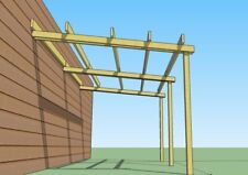 Pergola addossata 3x5 usato  Padova
