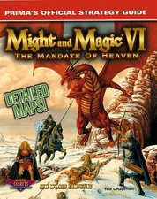 MIGHT AND MAGIC VI: THE MANDATE OF HEAVEN : PRIMA'S By Ted Chapman **Mint** comprar usado  Enviando para Brazil