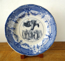 Belle assiette porcelaine d'occasion  Bidart