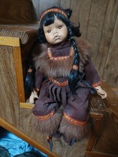 Indian porcelain doll for sale  Boones Mill