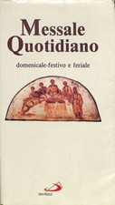 Messale quotidiano. domenicale usato  Italia