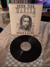 PETER TOSH - WANTED DREAD & ALIVE, 1981 Vinyl 1st EMI America, SO-17055 VG comprar usado  Enviando para Brazil