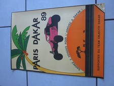 Affiche paris dakar d'occasion  École-Valentin