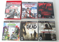Lote de jogos de zumbis para PlayStation 3 PS3 Dead Island Escape Riptide Walking Survival comprar usado  Enviando para Brazil