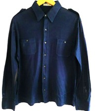 Chemise vintage bleue d'occasion  France