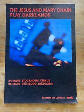 Usado, THE JESUS AND MARY CHAIN TOCA DARKLANDS EM ESTOQUE 2022 PÔSTER!! INCRÍVEL! comprar usado  Enviando para Brazil
