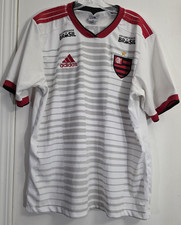 Usado, Camisa masculina Flamengo grande branca Adidas Brasileiro futebol Gabriel Barbosa comprar usado  Enviando para Brazil