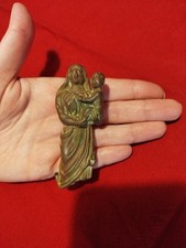 Vierge enfant applique d'occasion  Feuquières-en-Vimeu