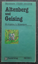 Wanderkarte ddr altenberg gebraucht kaufen  Lehrte