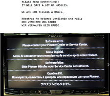 PIONEER AVH-4000NEX SOFTWARE ERRO CORREÇÃO DE TELA CARTÃO SD COM SOFTWARE OPERACIONAL comprar usado  Enviando para Brazil