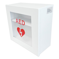 CAIXA ABERTA desfibrilador AED sem alarme armário de armazenamento montado na parede comprar usado  Enviando para Brazil