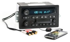 Rádio caminhão Chevy GMC 2005-09 AM FM player de CD com entrada auxiliar e saída RCA 15234915 comprar usado  Enviando para Brazil