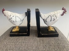 Rooster book ends for sale  Fernandina Beach