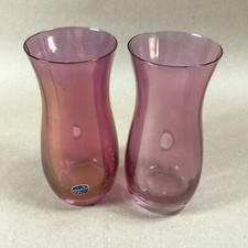 Bohemia glass cranberry for sale  CAERPHILLY