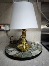 Brass table lamp for sale  SLEAFORD