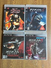 SONY PLAYSTION 3 PS3 NINJA GAIDEN SIGMA 1 2, 3 conjunto de bordas de navalha comprar usado  Enviando para Brazil