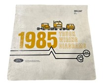 1985 FORD TRUCK DIAGRAMAS DE FIAÇÃO MANUAL DE SERVIÇO F-150 F250 OFICINA ELÉTRICA REPARO comprar usado  Enviando para Brazil