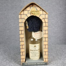 Garrafa de uísque The Macallan 10 anos SCOTS GUARD MINI COM CAIXA vazia , usado comprar usado  Enviando para Brazil