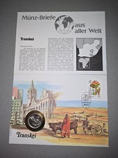 Münzbriefe aller transkei gebraucht kaufen  Thale