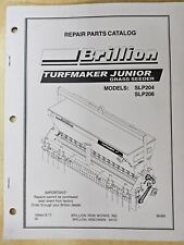 Brillion slp204 slp206 for sale  Womelsdorf
