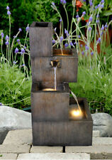 Gartenbrunnen kubus terrassenb gebraucht kaufen  Oberschneiding