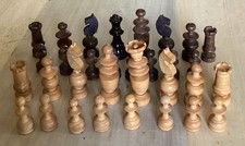 Antique wooden chess for sale  IPSWICH