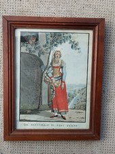 Ancienne gouache costume d'occasion  Annemasse