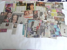 Madonna posters cuttings for sale  WORKSOP