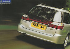 Brochure subaru legacy for sale  BASILDON