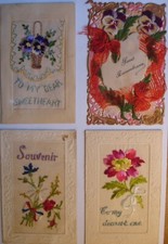 Ww1 silk postcards. for sale  DERBY