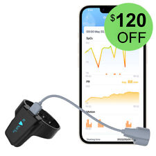Usado, Checkme O2 Max Pulse oxímetro Bluetooth Recondicionado SpO2 continuamente De Rastreamento comprar usado  Enviando para Brazil