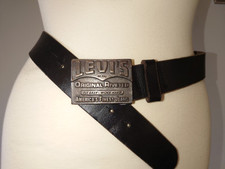 Black leather levi for sale  STURMINSTER NEWTON