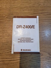 suzuki drz 400 manual for sale suzuki drz 400 manual for sale  EXETER