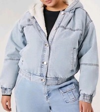 Forever21 hooded sherpa for sale  Ellenwood