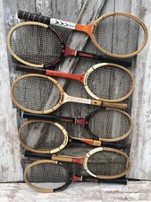 Wood tennis racket for sale  Hoffman Estates