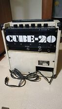 Amplificador de guitarra Roland Cube 20 instrumento musical vintage usado do Japão, usado comprar usado  Enviando para Brazil