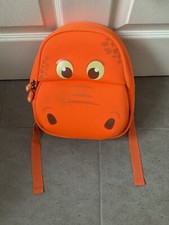 Dinosaur rucksack orange for sale  PETERBOROUGH