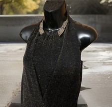 Lurex halter neck for sale  LONDON