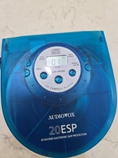 CD player pessoal portátil Audiovox 20ESP azul translúcido 2000 DM8801-IB comprar usado  Enviando para Brazil