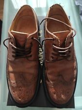 Scarpe brogues pelle usato  Roma