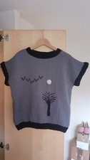 Hand knitted bodywarmer for sale  SALE