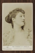 Priscilla Cecilia, Countess of Annesley, Photo cabinet card, Bassano London, usado comprar usado Priscilla Cecilia, Countess of Annesley, Photo cabinet card, Bassano London, usado comprar usado  Enviando para Brazil