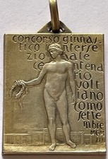 Medaglia ond concorso usato  Valenza