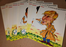 Caricature calciatori del usato  Carapelle
