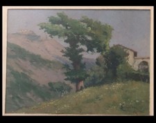 Onorato carlandi paesaggio usato  Roma